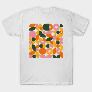 Minimal Bauhaus style pattern T-Shirt